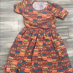 HTF Lularoe cassette tape Amelia
